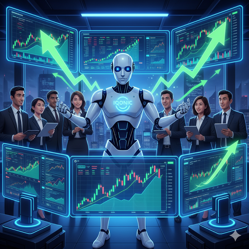 Iqonic Futuristic Bot - Bot showing investors how to make money 
