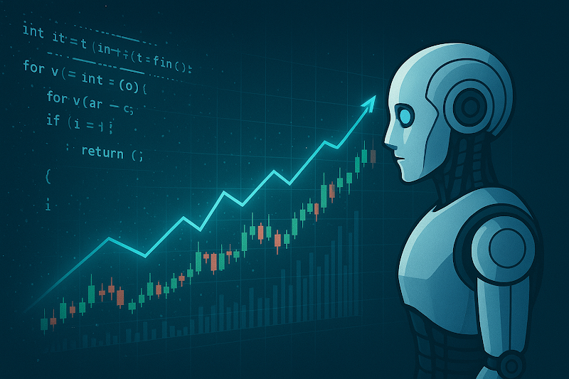 Futuristic Bot observing the market trend 